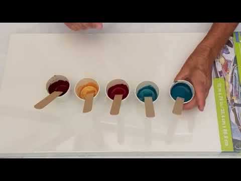 How I Mix My Swipe Colors  Acrylic Pour Painting, Flow Art, Fluid Art Technique,