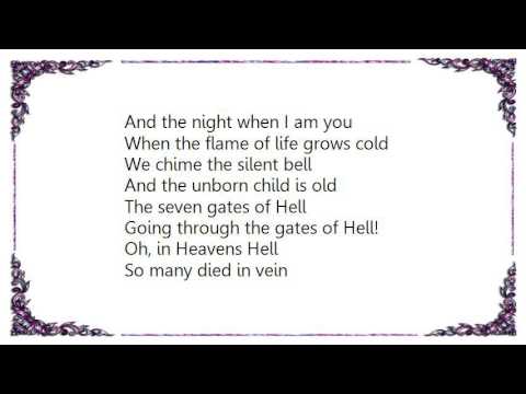 Venom - The 7 Gates of Hell Lyrics