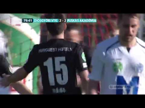 Gohér Gergő gólja a DVTK - Puskás Akadémia mérkőzésen