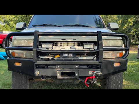 Installing ARB Bumper and Badlands Winch on Chevrolet Suburban