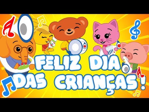 Feliz Dia Das Crianças! 🧒✨🎁 | Música Infantil com Um Herói do Coração ❤️