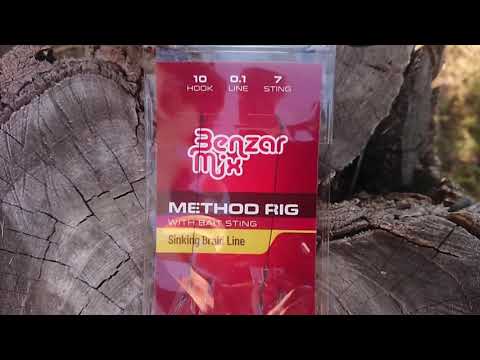 Benzar Mix Method Rig Barbed Hooks