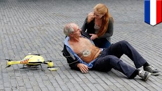 Ambulance drone: A flying defibrillator that can save hundreds of people having heart attack