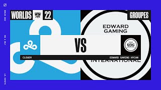 Worlds 2022 - Group Stage - D5 - C9 vs EDG