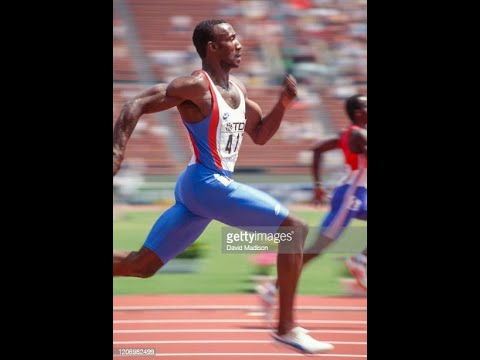 Linford Christie wins Qualifying heats 100m 1991 World Championships in Athletics - Men's 100 meters