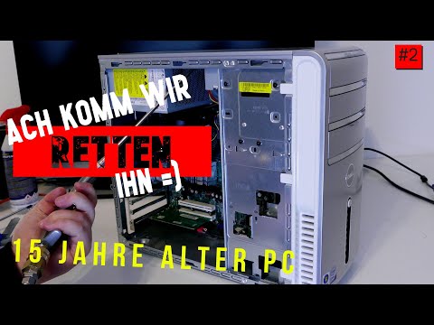 Dell Inspiron 530 Teil 2: 15 Jahre alter PC - Innenreinigung und Neuverkabelung