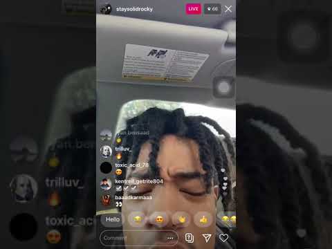 StaySolidRocky rapping on live- Unreleased