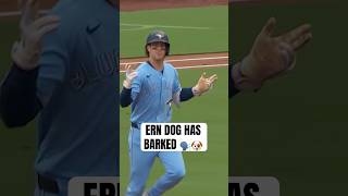 Ernie Clement goes deep with a game-tying 2-run shot ???? #MLB #Toronto #BlueJays