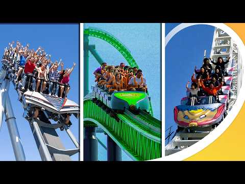 TOP 10 SCHNELLSTE Achterbahnen der Welt!