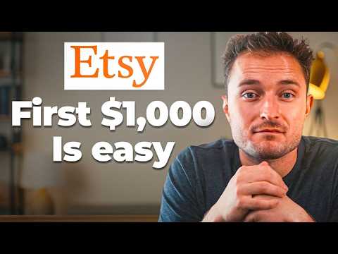 How To Get Your First $1,000 on Etsy (the easy way)