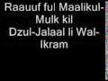 Lirik Asmaul Husna Copyright