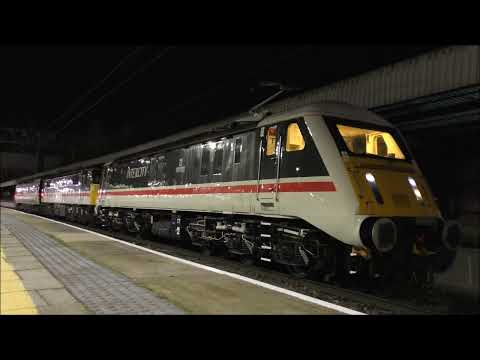 89001 'Avocet' on test at Stafford with 87002 and 82139 24/11/25