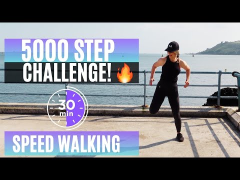 30 Minute Walking Workout | 5000 Steps, No Equipment, Ocean Views