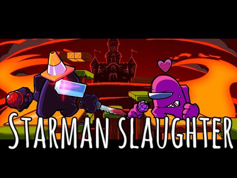 Starman Slaughter but the imposters sing it (Mario madness V2)|FNF cover