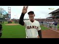Bruce Bochy Throws Out First Pitch For Final Home Opener