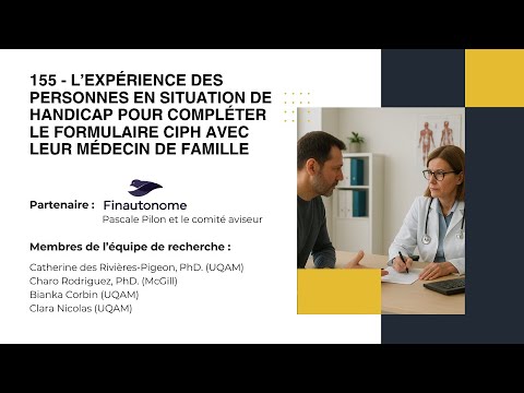 L’expérience des personnes en situation de handicap