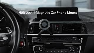 ESR HaloLock MagSafe Ventilatierooster Telefoonhouder Auto Zwart Houders