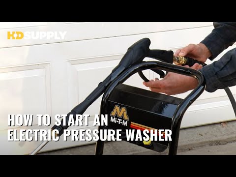 Mi-T-M Starting an Electric Pressure Washer | HD Supply