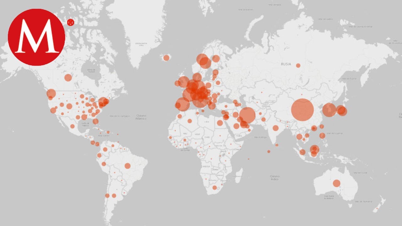 Con Microsoft puedes saber dónde hay casos de coronavirus en el mundo
