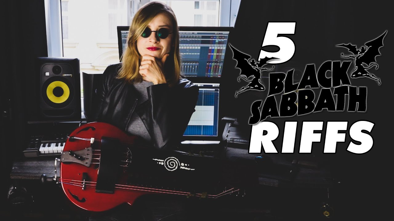 5 Black Sabbath Riffs Played on Hurdy Gurdy - YouTube