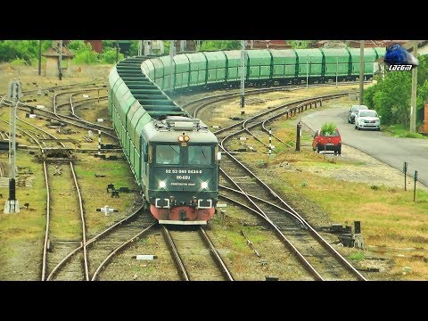 LDE2100 60-0434-0 & Marfar PSZ Freight Train cu/with Mecanic Super Engineer in Oradea - 20 May 2020