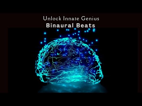 Binaural Beats To Unlock Your INNATE GENIUS - Gamma Waves, Deep Sleep Music, Meditation, Calmness
