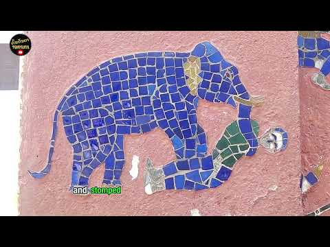 The Royal Elephant | The parables of Wat Xiengthong Luang Prabang Laos | Lao Ancient Tales #parables