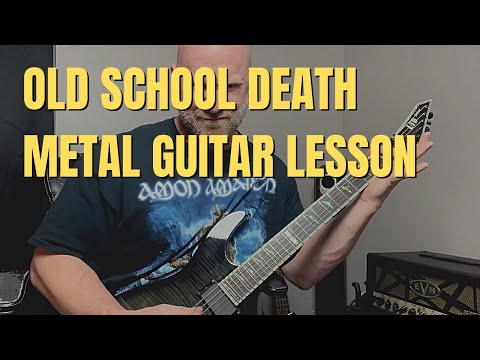 Jason Stallworth - Old School Death Metal Guitar Lesson 3 Riffs To Learn - Lessons - Metal