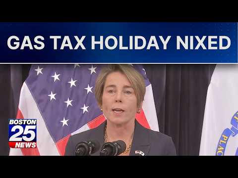 Mass. House strips Gov. Healey's gas tax holiday from $2.35B ...
