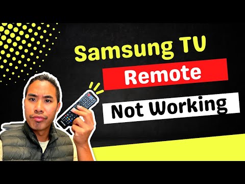How to Fix Samsung TV Remote Not Working or Responding - 11 Fixes!