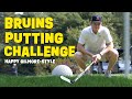 GET IN THE HOLE Happy Gilmore Putting Challenge With The Boston Bruins
