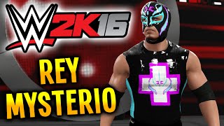 WWE 2K16 - REY MYSTERIO Entrance, Signature and Finisher!