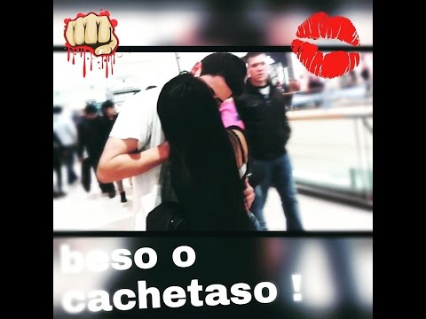 BESO O  CACHETADA ツ  // Kissing prank //    AaleXx Gomez