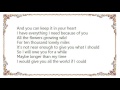 Kasey Chambers - This Flower Lyrics