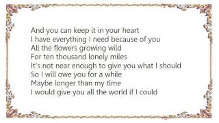 Kasey Chambers - This Flower Lyrics