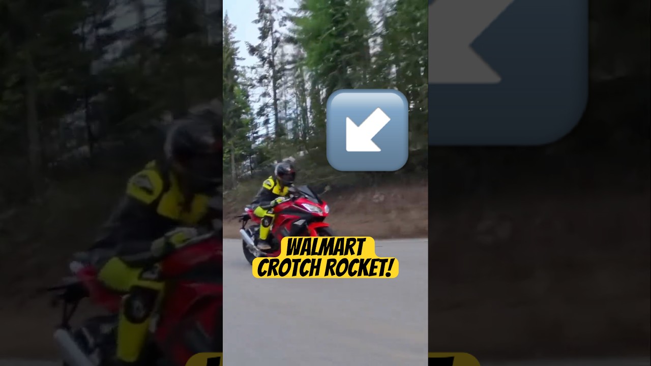 I Bought the Cheapest Crotch Rocket at Walmart 😱