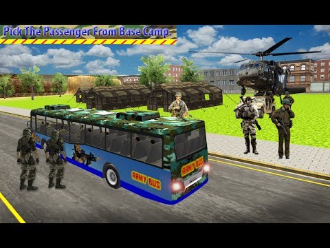 army bus driving soldiers 2017