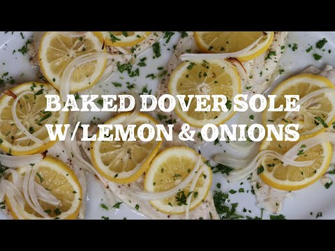 Baked Dover Sole