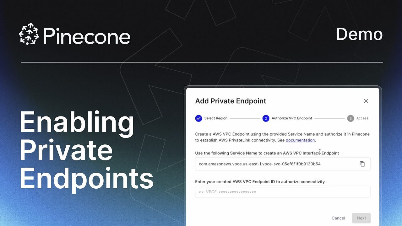Enabling Private Endpoints for AWS PrivateLink