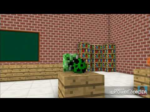 Monster school creeper brewing challenge Minecraft animation