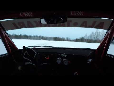 Juha Mäkelä, Toytota Starlet, Tiilitehtaan Lampi Kurikka 13.3.2019