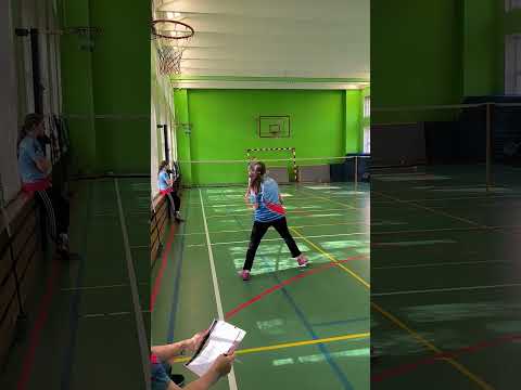 первый турнир Таисии в новом сезоне 2023. Бадминтон . школа 1413.