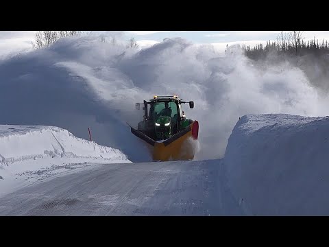 Snowplowing in Northern Norway