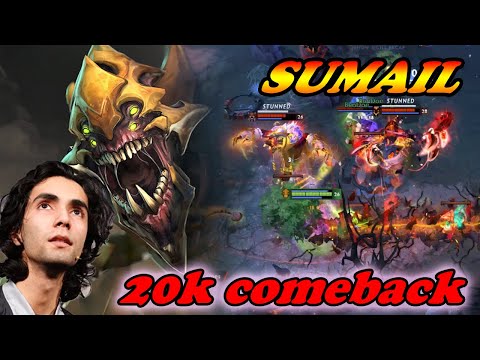 Sumail Sand King new mid meta super hard 20k comeback | Immortal Best Ranked Gameplay