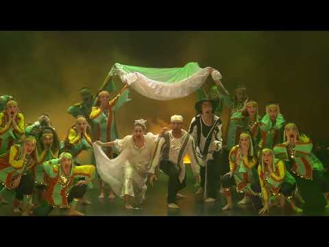 חנלה התבלבלה בביצוע הלהקה היצוגית הצעירה צבעי מחול