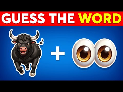Guess The WORD By Emojis? 🤔🙄 Best Emoji Quiz 2026 | Quiz Dino