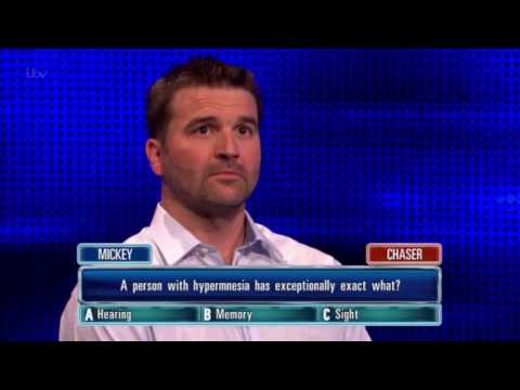 Mickey Gets His Hypermnesia Question Right - The Chase