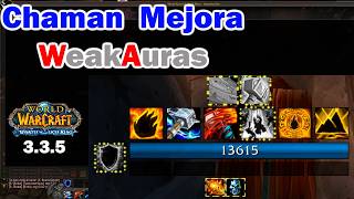 WeakAuras for Shaman Enhancement – ​​WoW 3 3 5