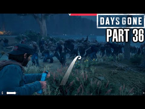 Days Gone How To Deal With A Horde - Gameplay Walkthrough Part 36 - PS4 Review
