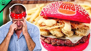 Asia's INSANE Blackpink Burger! Food Expert Reacts To BKs Around The World!